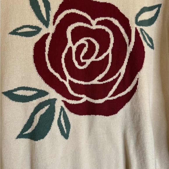 Loft Beige Lightweight Cotton Sweater - Picture 4 of 6